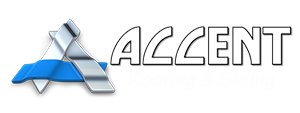 Accent roofing and siding wide logo