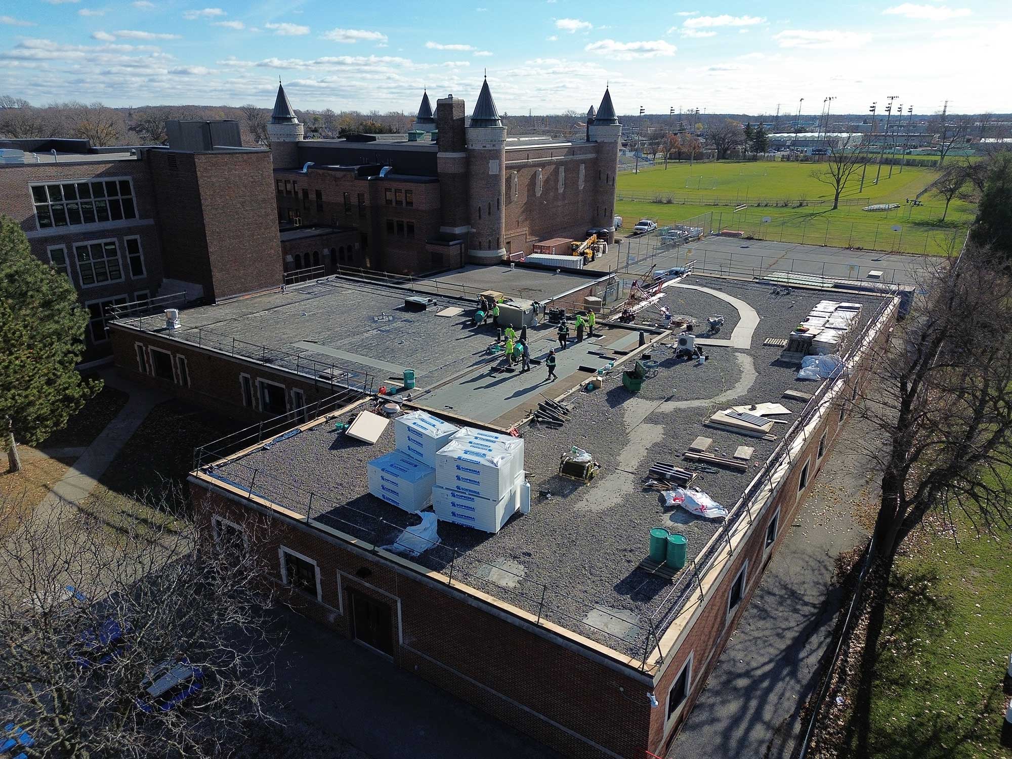 Project photos of Kennedy Highschool