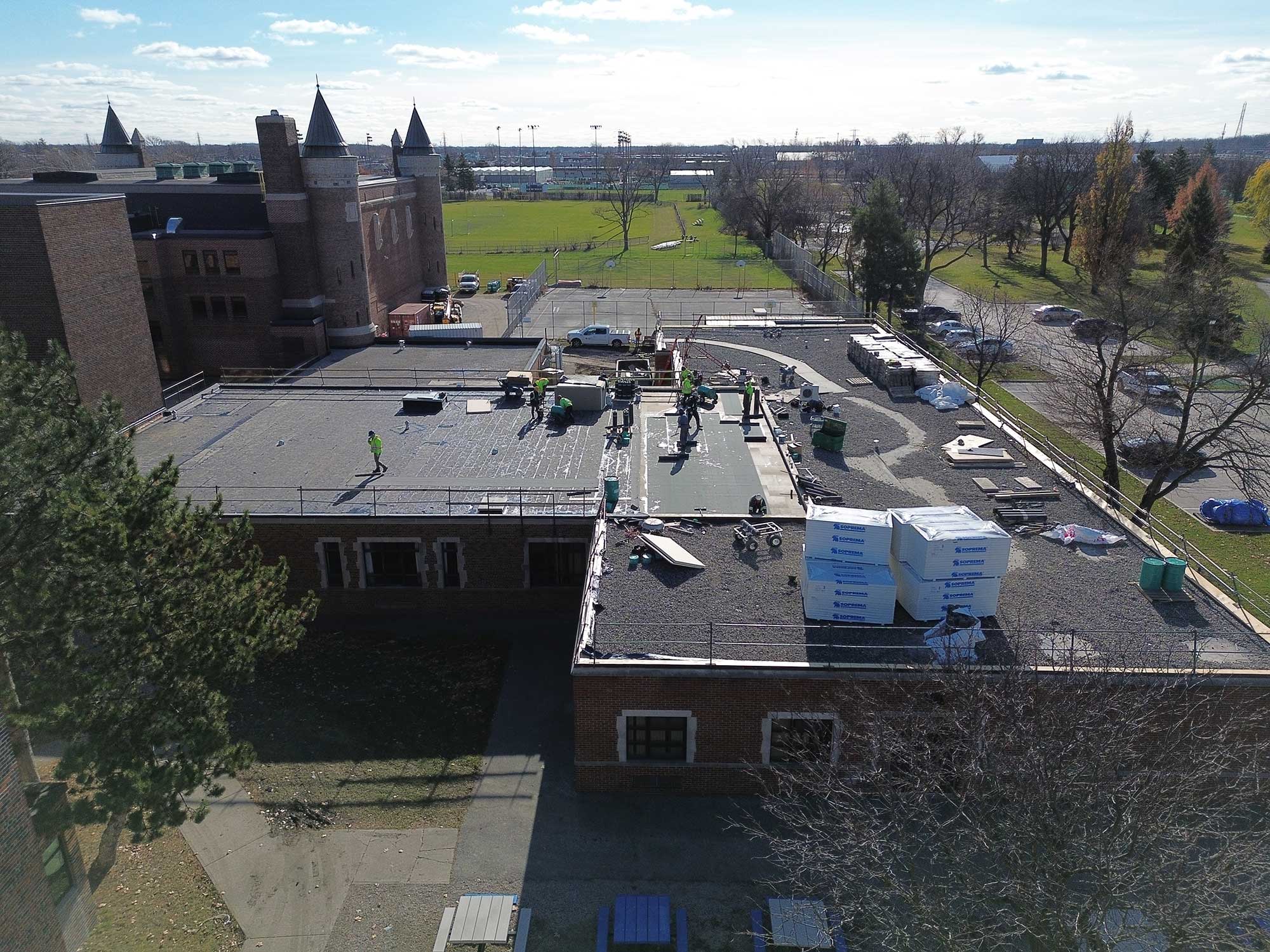 Project photos of Kennedy Highschool