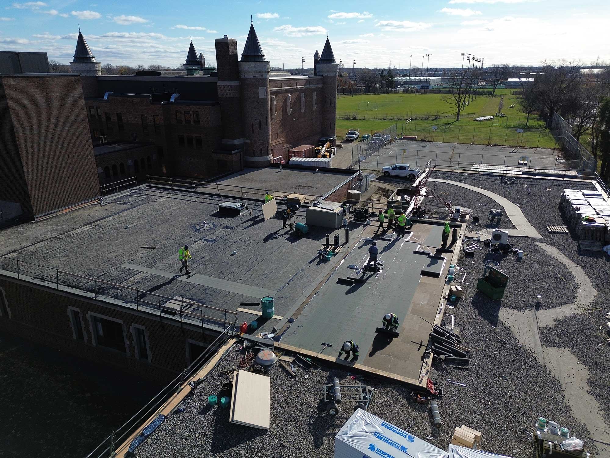 Project photos of Kennedy Highschool