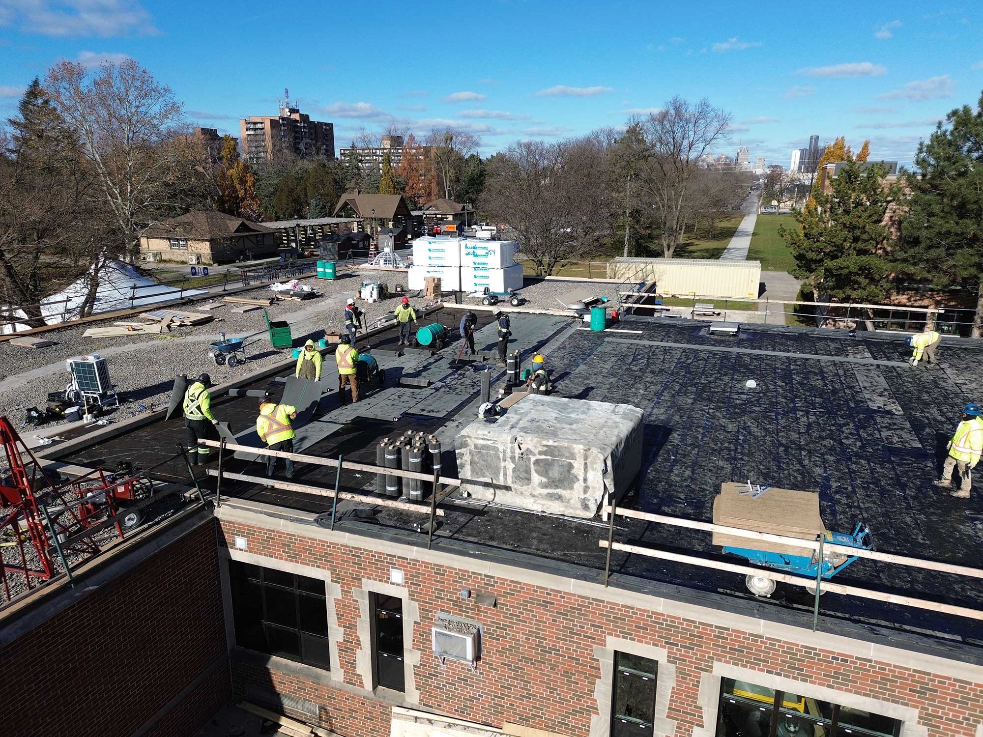 Project photos of Kennedy Highschool