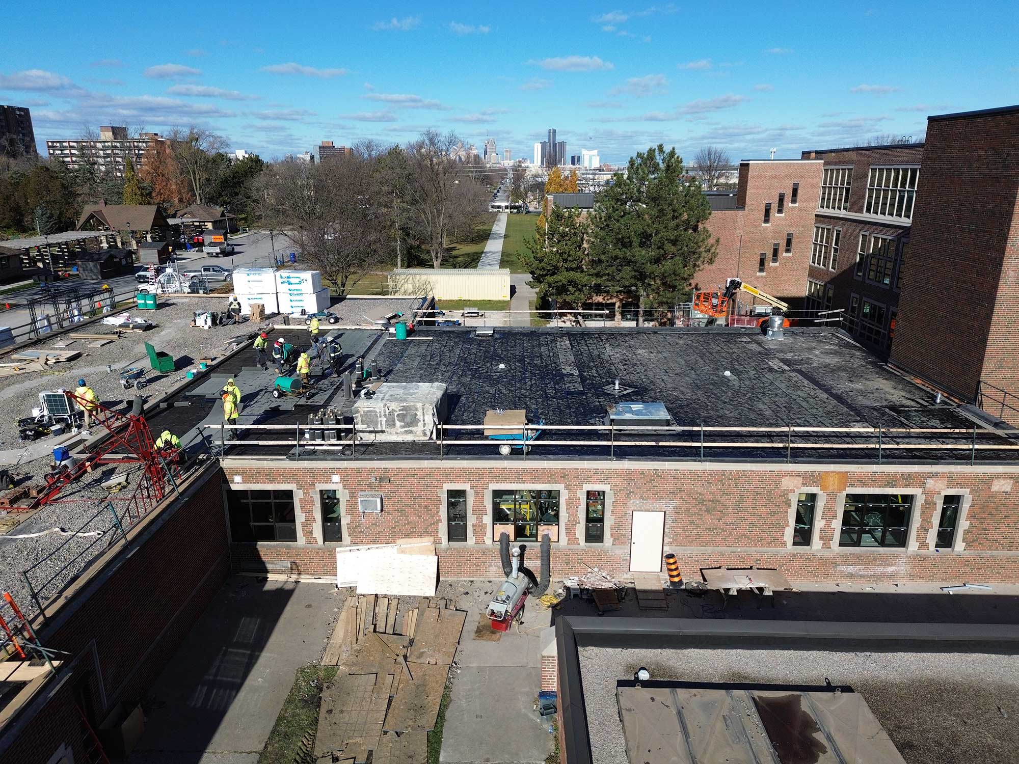 Project photos of Kennedy Highschool