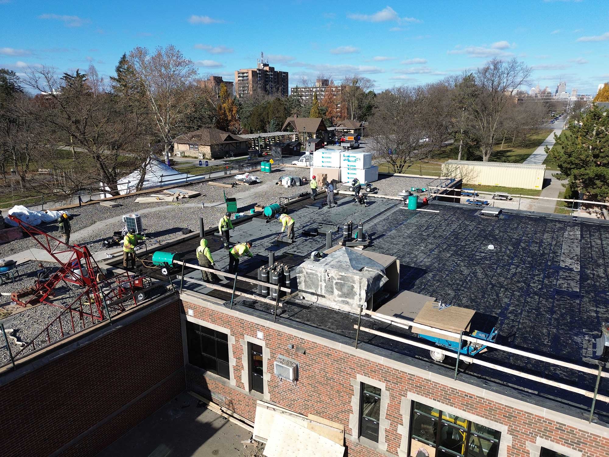 Project photos of Kennedy Highschool