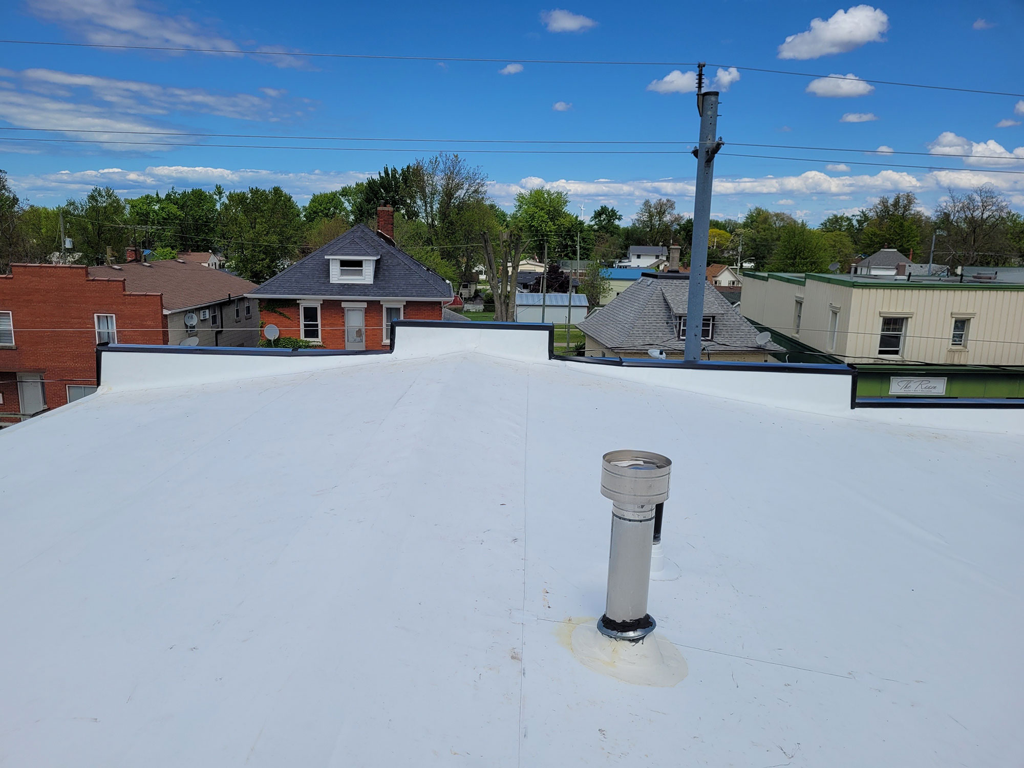 Miscellaneous roof and building work done by Accent roofing.