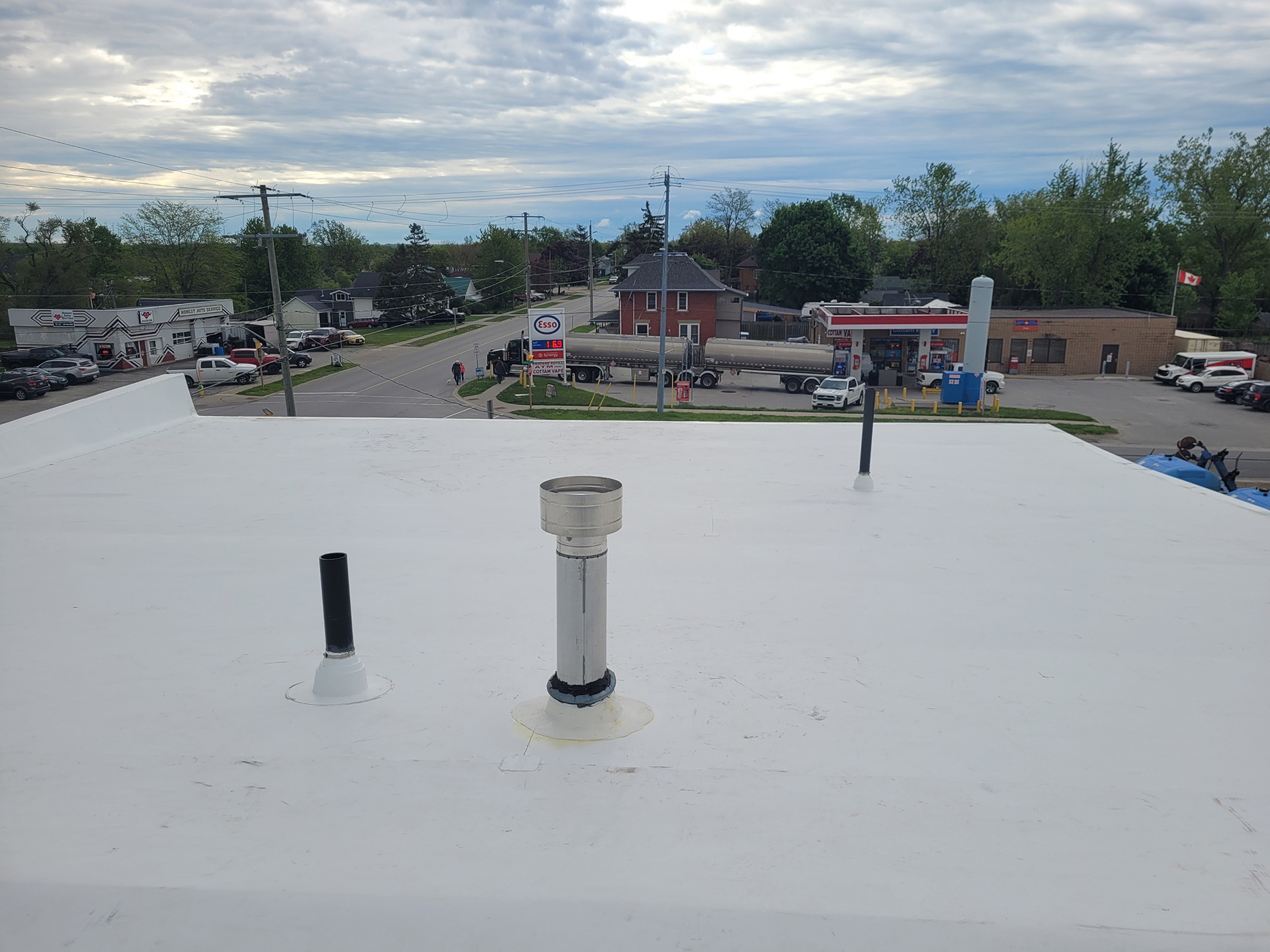 Miscellaneous roof and building work done by Accent roofing.