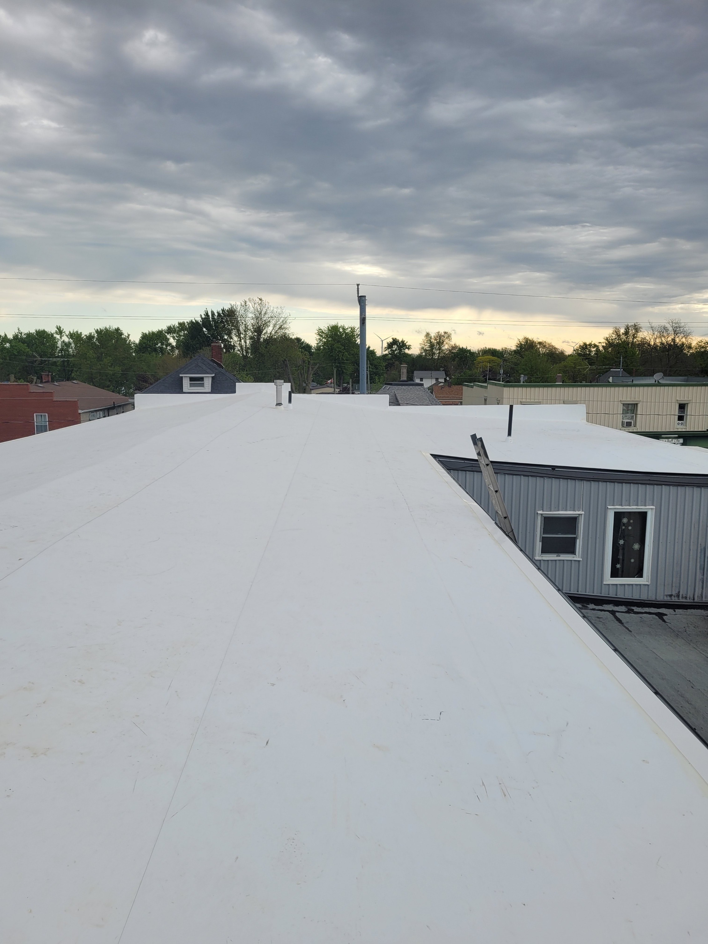 Miscellaneous roof and building work done by Accent roofing.