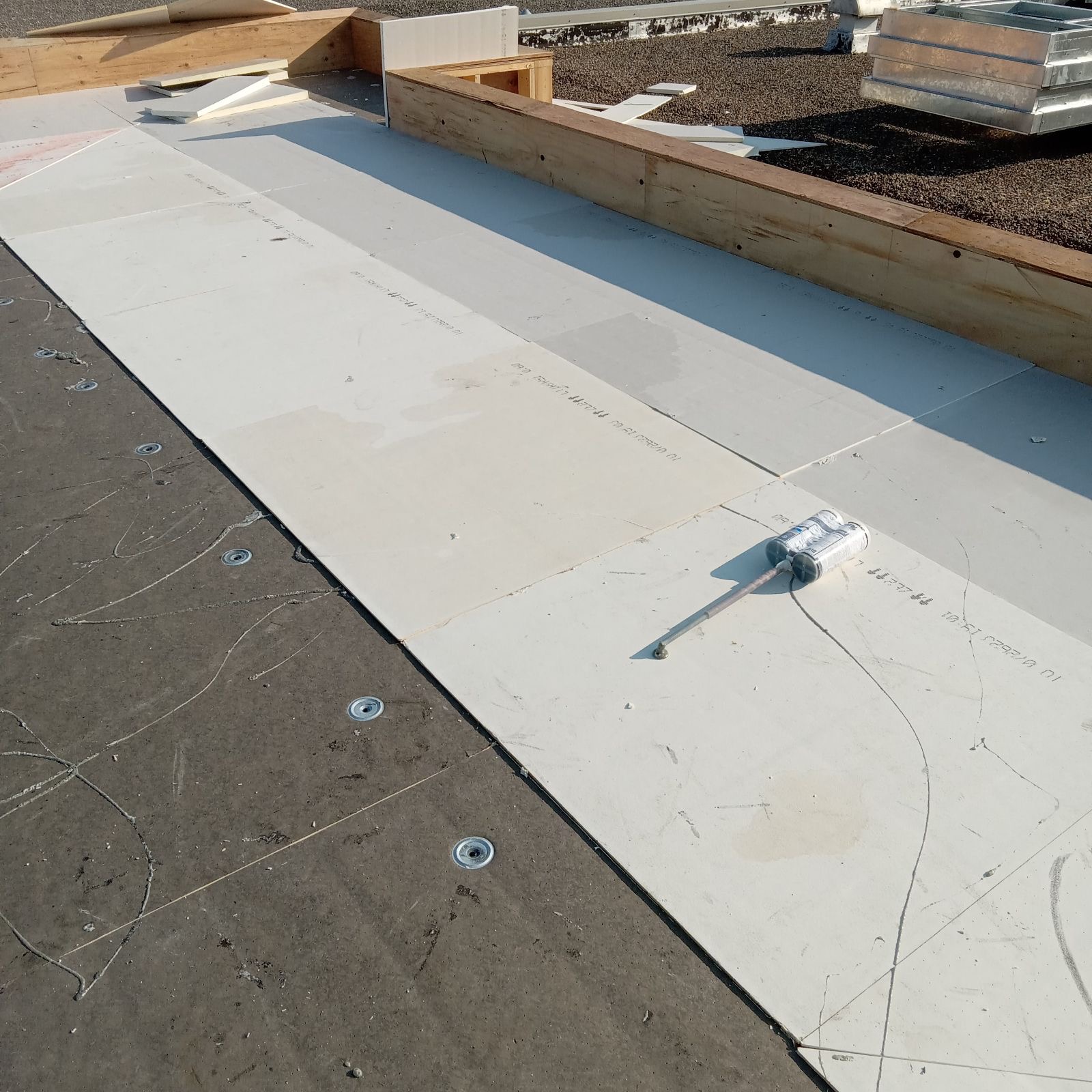 Miscellaneous roof and building work done by Accent roofing.