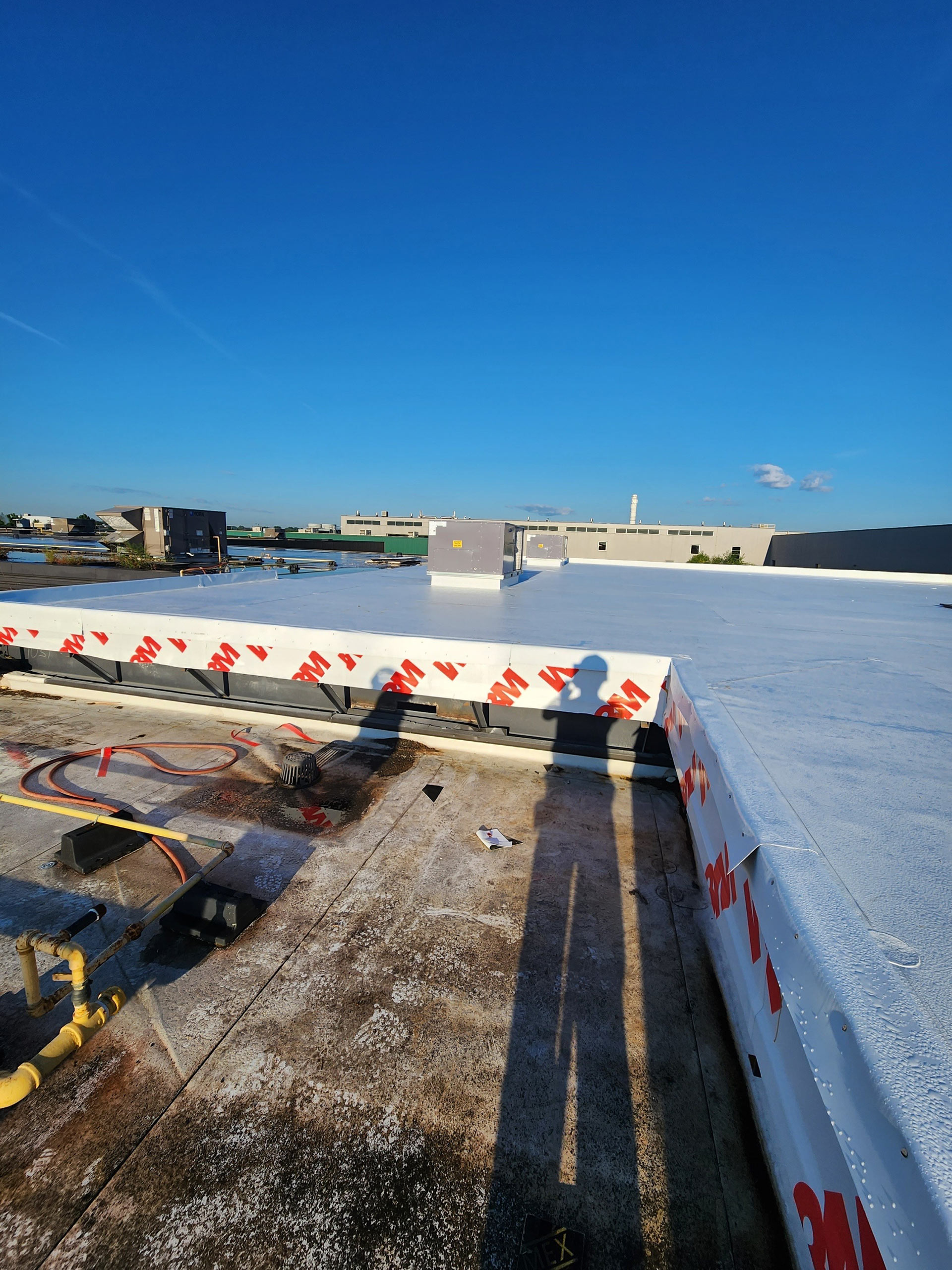 Miscellaneous roof and building work done by Accent roofing.